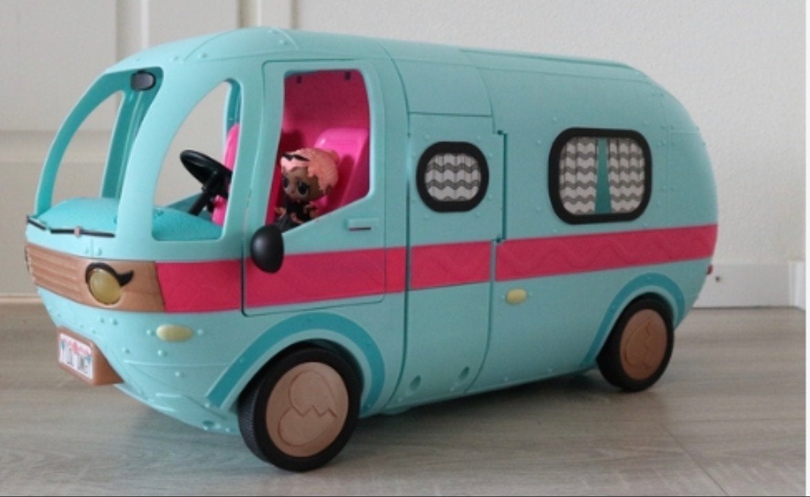 LOL Surprise Glamper Camper met poppen en accessoires, Ophalen, Gebruikt, Meisje