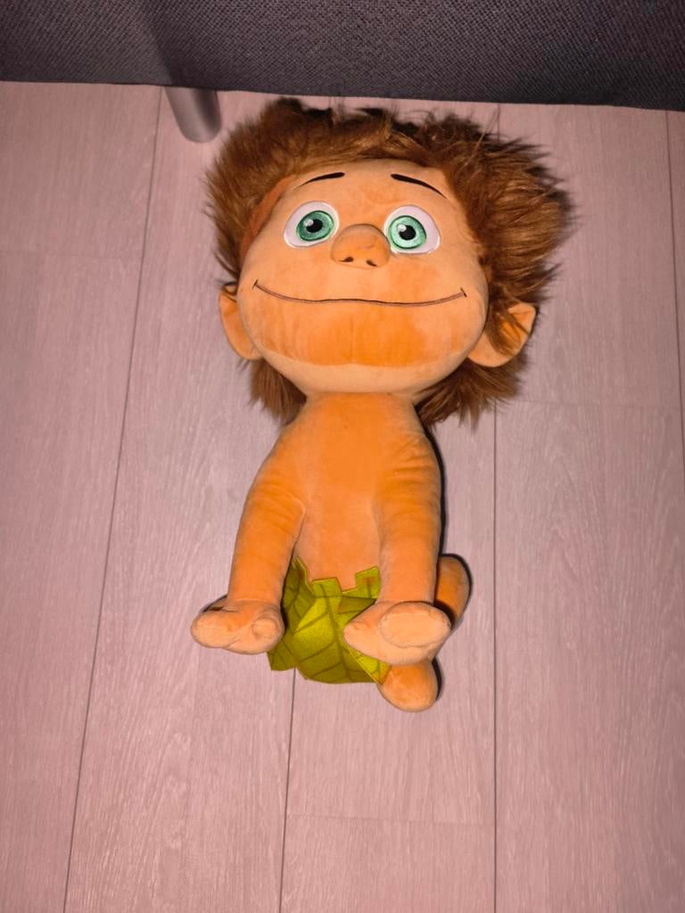 Knuffel Arlo's vriendje Spot uit The Good Dinosaur, Oranje, Disney, Overige typen, Ophalen of Verzenden