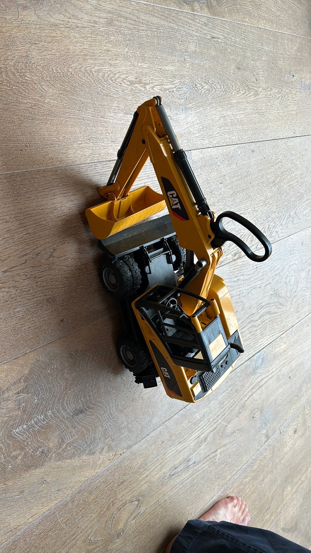 CAT/MAN Caterpillar speelgoedwagen, Ophalen, Zo goed als nieuw