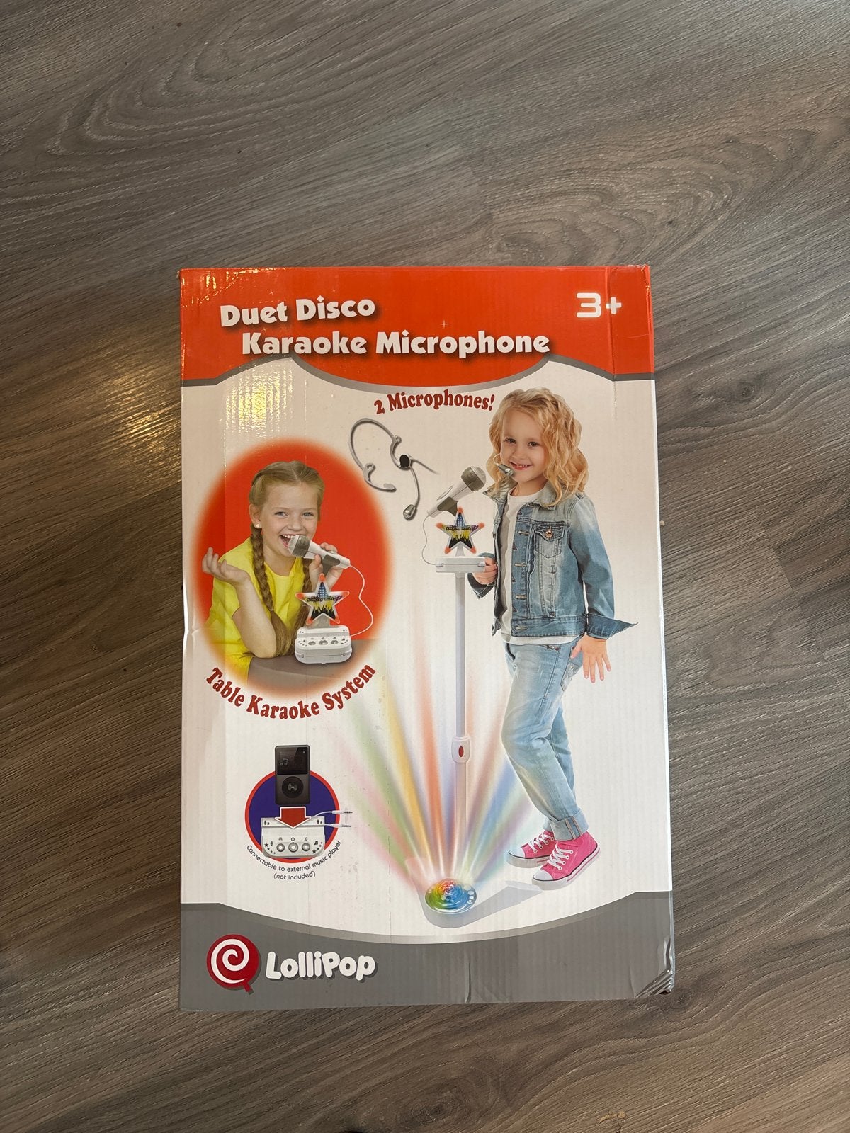 Lollipop Duet Disco Karaoke Microfoon - Nieuw in doos, Ophalen of Verzenden, Nieuw, Microfoon(s)