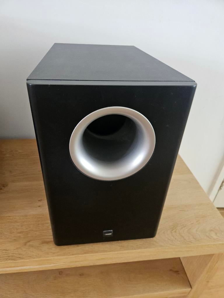 Canton AS 20 Subwoofer - Krachtige Bas voor Thuisbioscoop, Ophalen of Verzenden, 120 watt of meer, Subwoofer, Overige merken