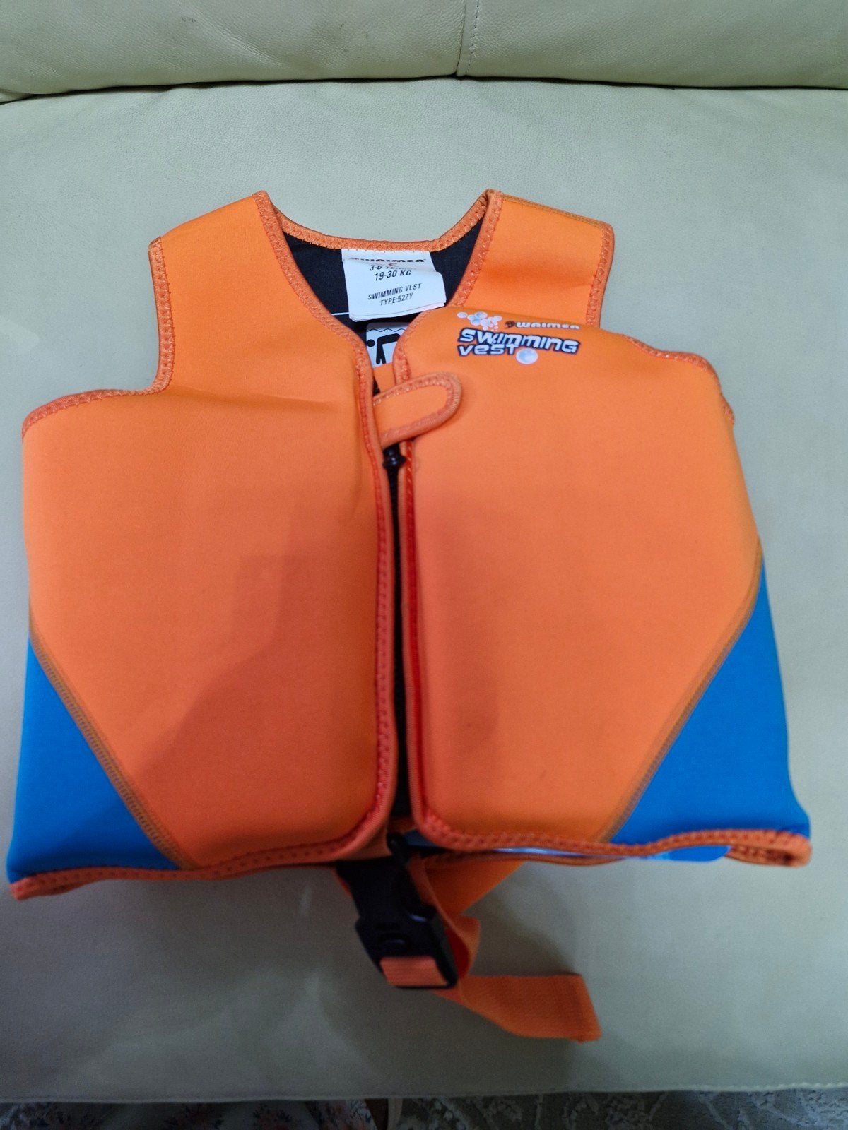 Waimea Zwemvest Oranje 3-6 jaar (19-30 kg), Overige typen, Waimea, Nieuw, Oranje