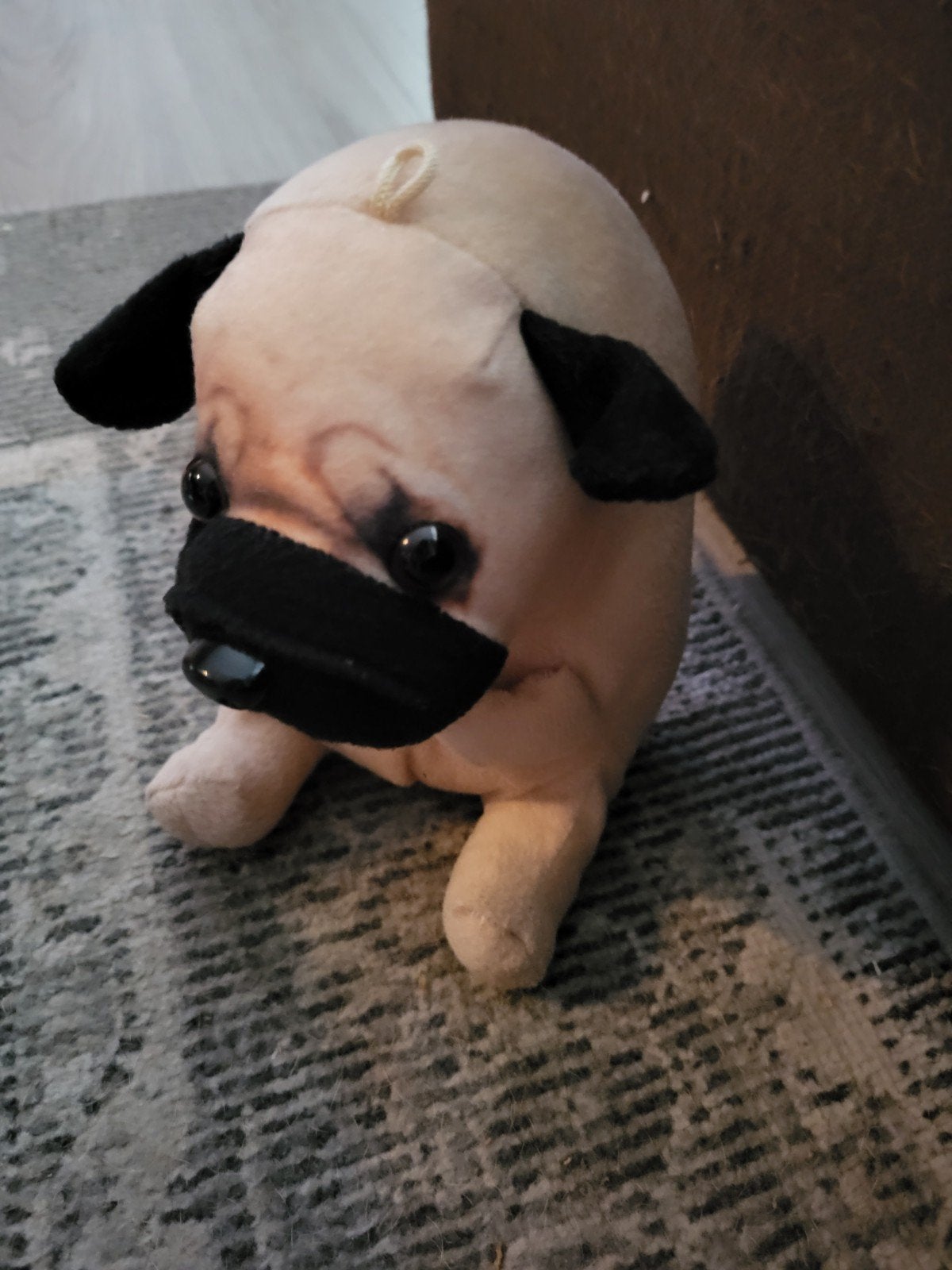 Leuke Mopshond Knuffel - Zo goed als nieuw, Zo goed als nieuw, Middelgroot (20 tot 80 cm), Beige, Hond