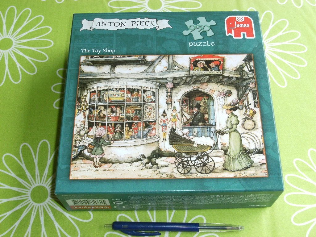 Anton Pieck puzzel - The Toy shop - Jumbo - 950 stukjes, Ophalen of Verzenden, 500 t/m 1500 stukjes, Zo goed als nieuw, Legpuzzel