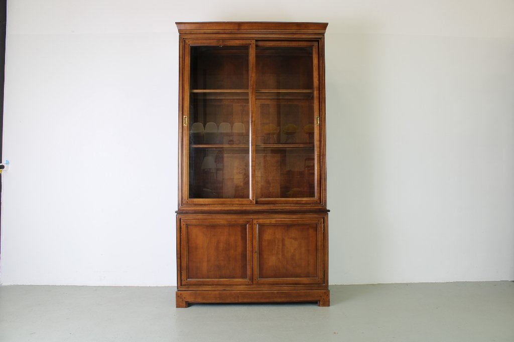 DeKoninck Chevalier kersen klassieke vitrinekast, Ophalen, Gebruikt, 200 cm of meer, Kersenhout