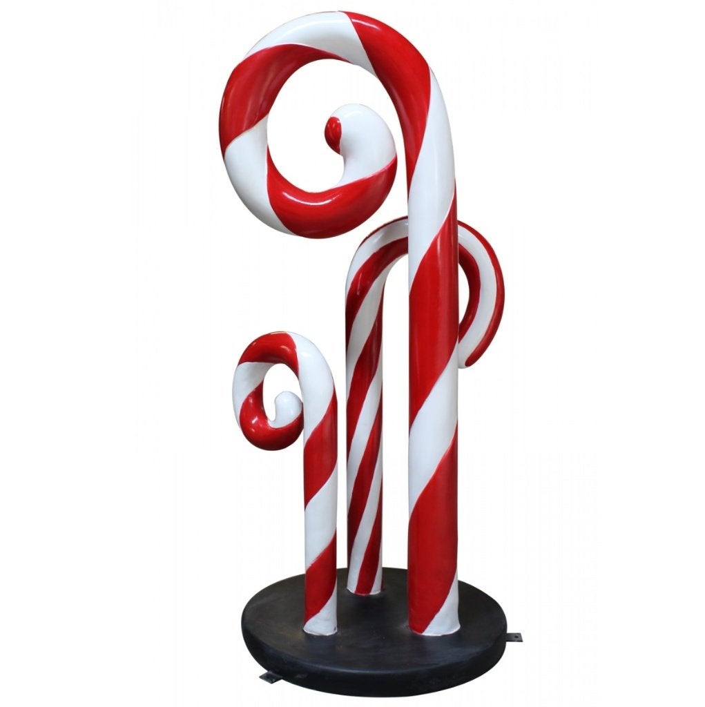 Candy Cane Trio beeld Hoogte 140 cm, Diversen, Ophalen, HorecaBeelden, Nieuw, HorecaBeelden