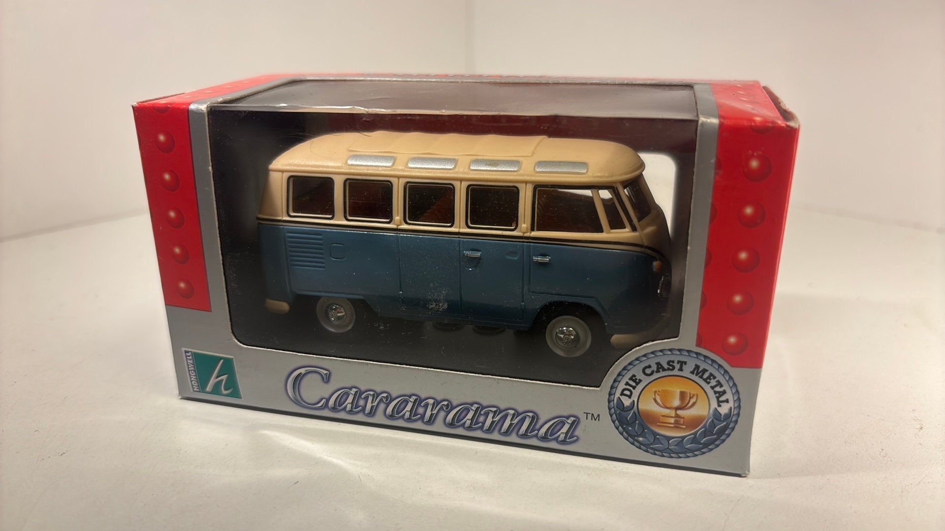 Volkswagen bus cararama 1.43, Overige merken, Auto, Ophalen of Verzenden, A