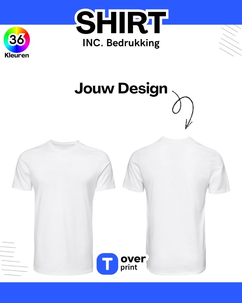 T-shirt Bedrukken, Klant@wordans.nl, Wordans, Nieuw, Overige maten