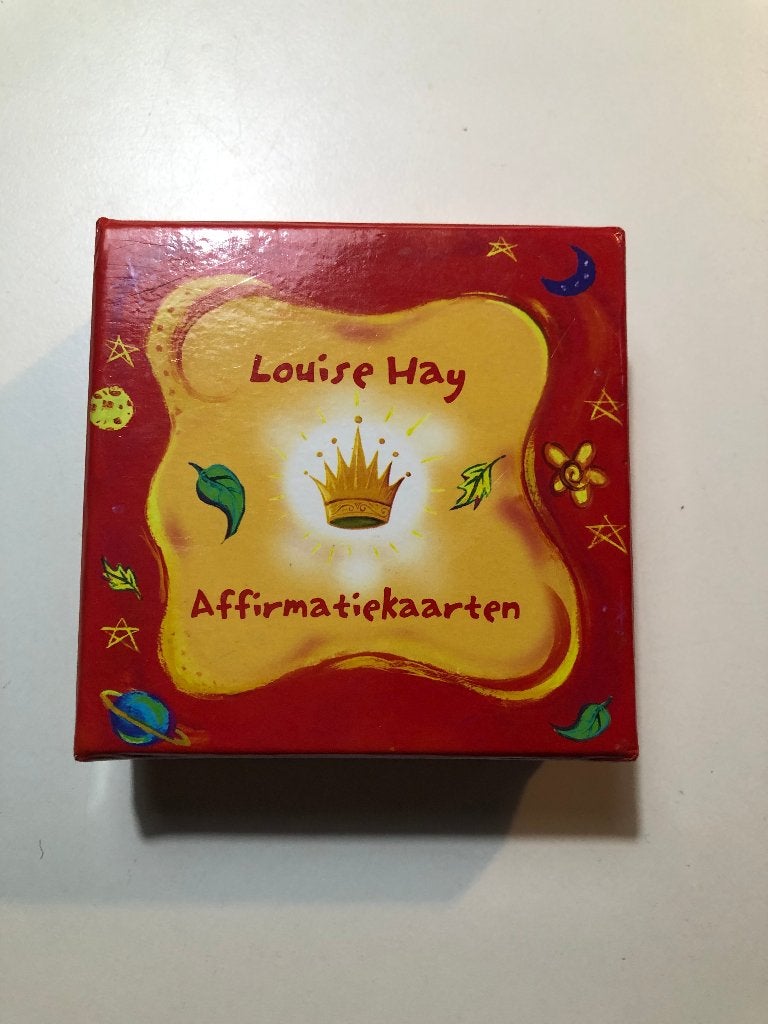 Affirmatiekaarten Louise Hay, Boeken, Spiritualiteit algemeen, Overige typen, Ophalen of Verzenden, Zo goed als nieuw