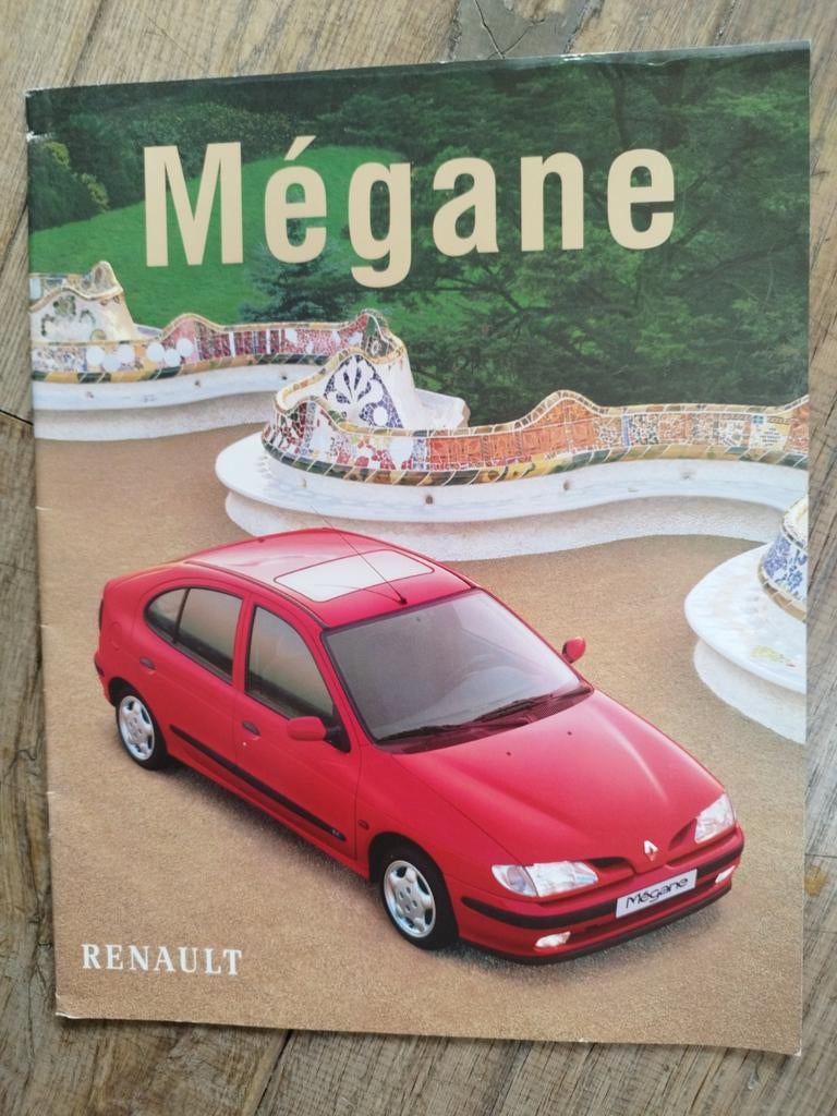 Renault Mégane brochure 1998, Renault, Ophalen of Verzenden, Zo goed als nieuw, Renault