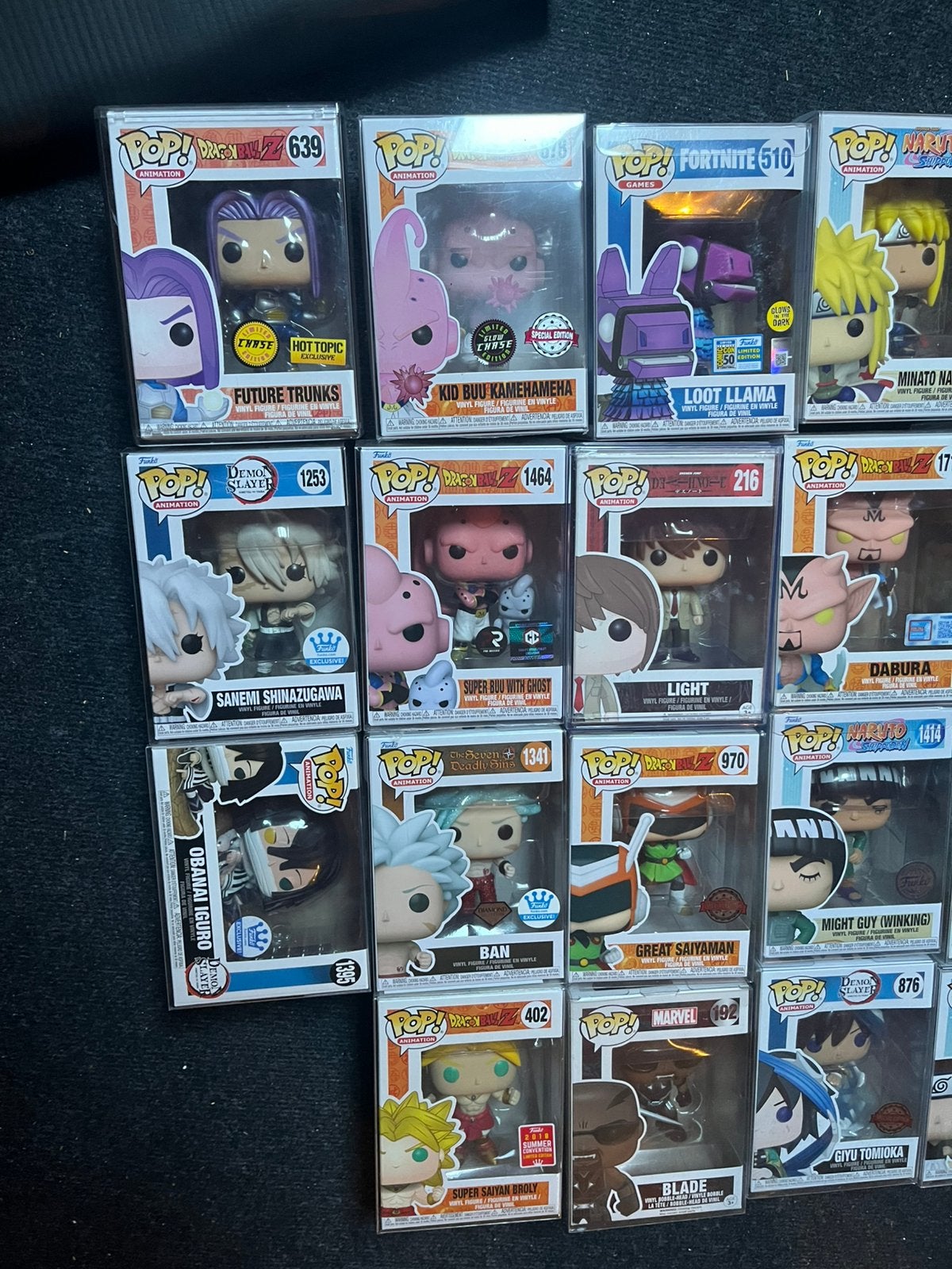 Grote Funko pop (anime, animation) en meer te koop, Ophalen, Zo goed als nieuw, Plaatje