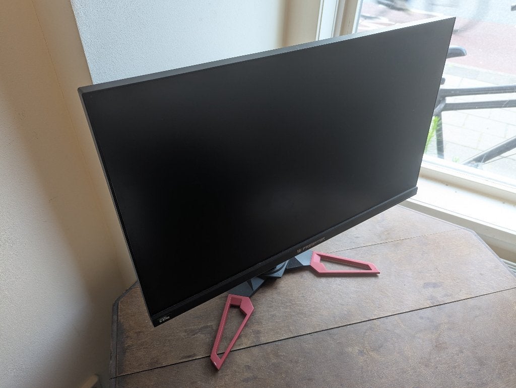 27" QHD monitor Acer Predator XB217HU, Gebruikt, Acer Predator, HDMI, In hoogte verstelbaar