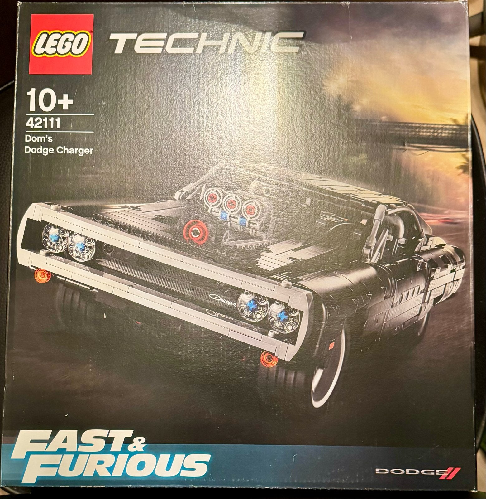 LEGO Technic 42111 Dom's Dodge Charger Fast & Furious, Ophalen of Verzenden, Nieuw, Overige merken
