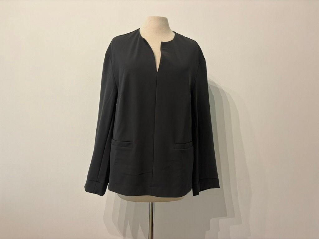 Japan TKY Longsleeve Top mt S - Travelstof Donkergroen/Grijs, Japan TKY, Nieuw, Ophalen of Verzenden, Lange mouw