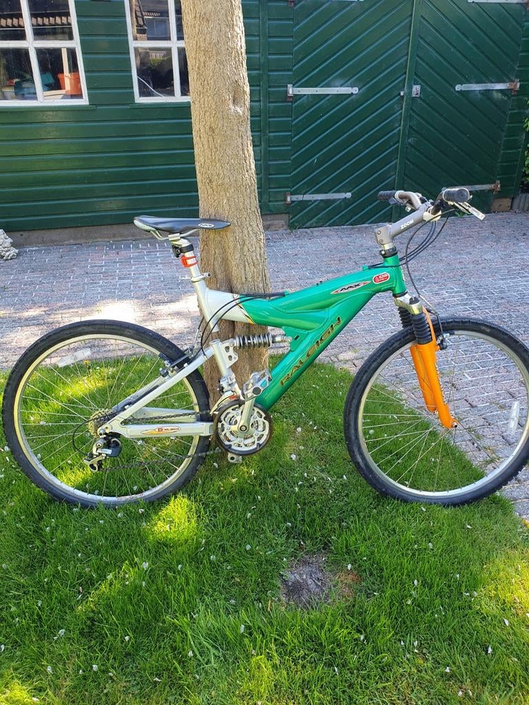 Raleigh mountainbike, Fietsen en Brommers, Ophalen of Verzenden, Zo goed als nieuw, Aluminium, 24 inch of meer