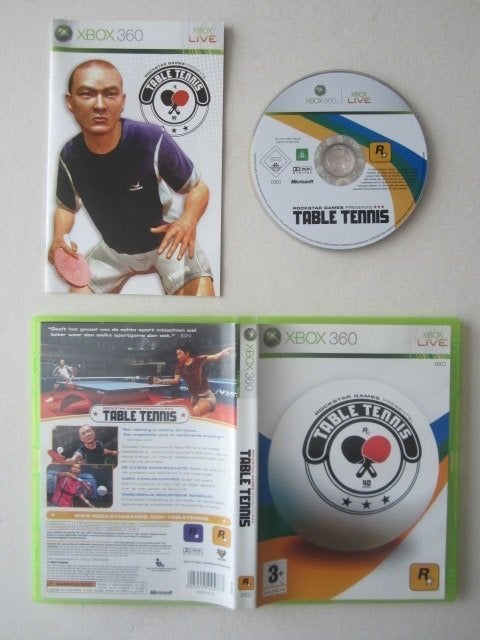 TableTennis Tabletennis Xbox 360, 1 speler, Ophalen of Verzenden, Sport, Vanaf 18 jaar