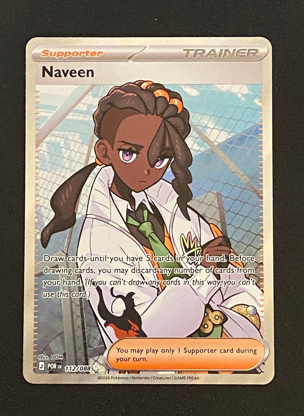 Naveen POR112/088 Pokemon Mega Evolution Perfect Order, Verzenden, Nieuw, Losse kaart