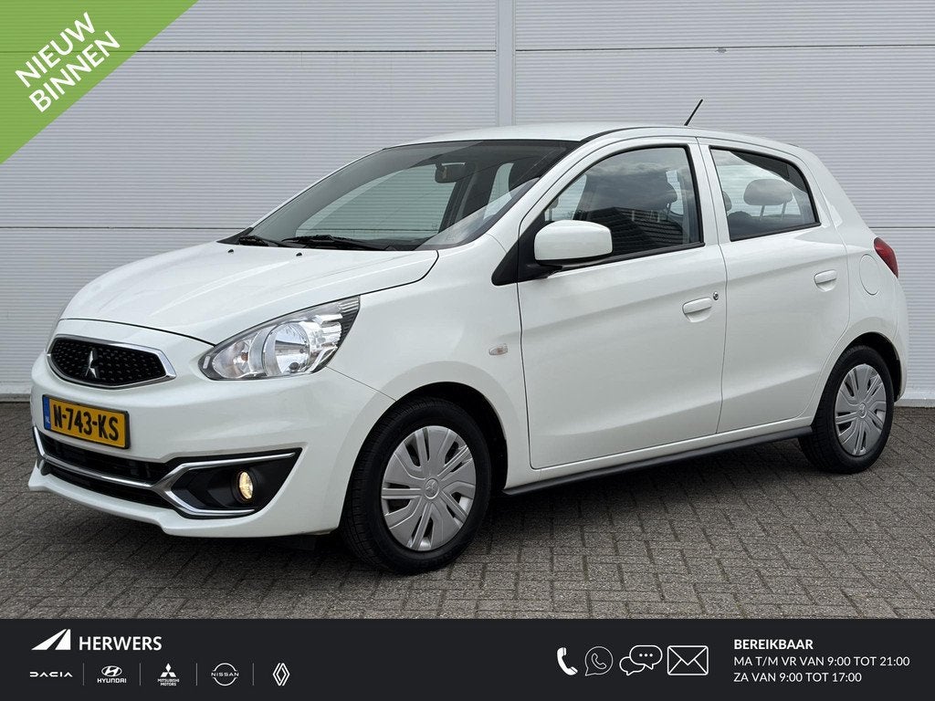 Mitsubishi Space Star 1.0 Cool+ / Airco / Elektrische ramen, Stof, Gebruikt, Euro 6, 840 kg
