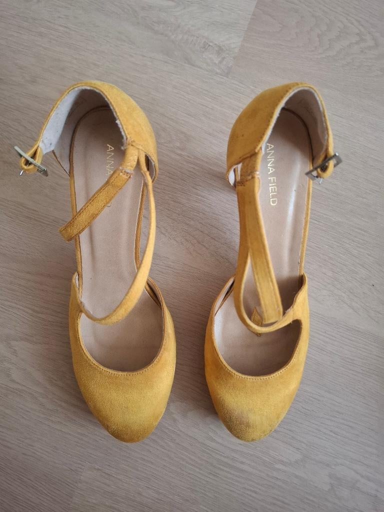 Anna Field Sandaal Hakken, Kleding | Dames, Schoenen, Ophalen, Anna Field, Geel, Sandalen of Muiltjes