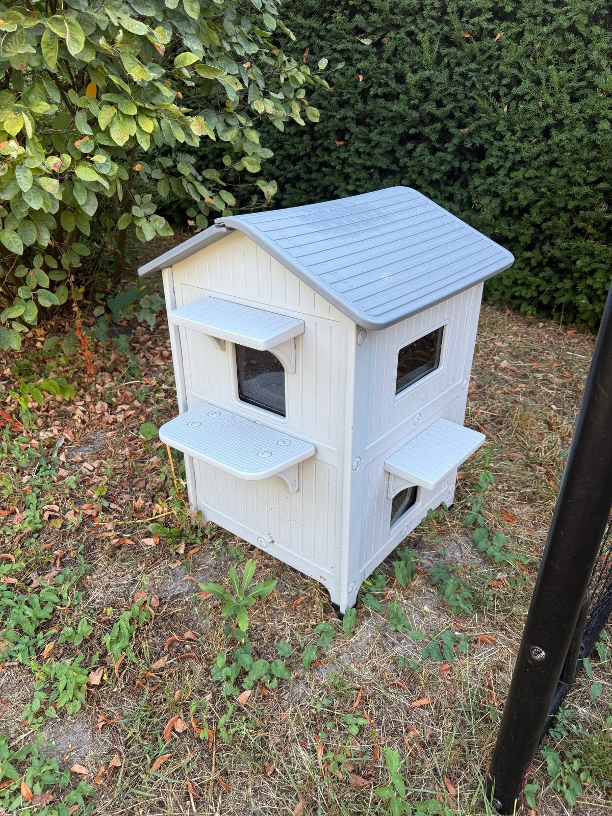 Kattenhuisje, Ophalen