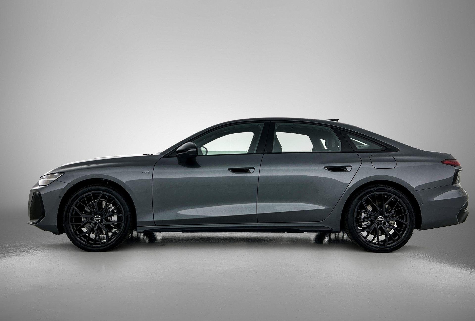 Audi A6 Limousine 2.0 e-hybrid quattro S-Line 299 PK | Navig, Auto's, Audi, Automaat, 12 maanden, Stof, Gebruikt