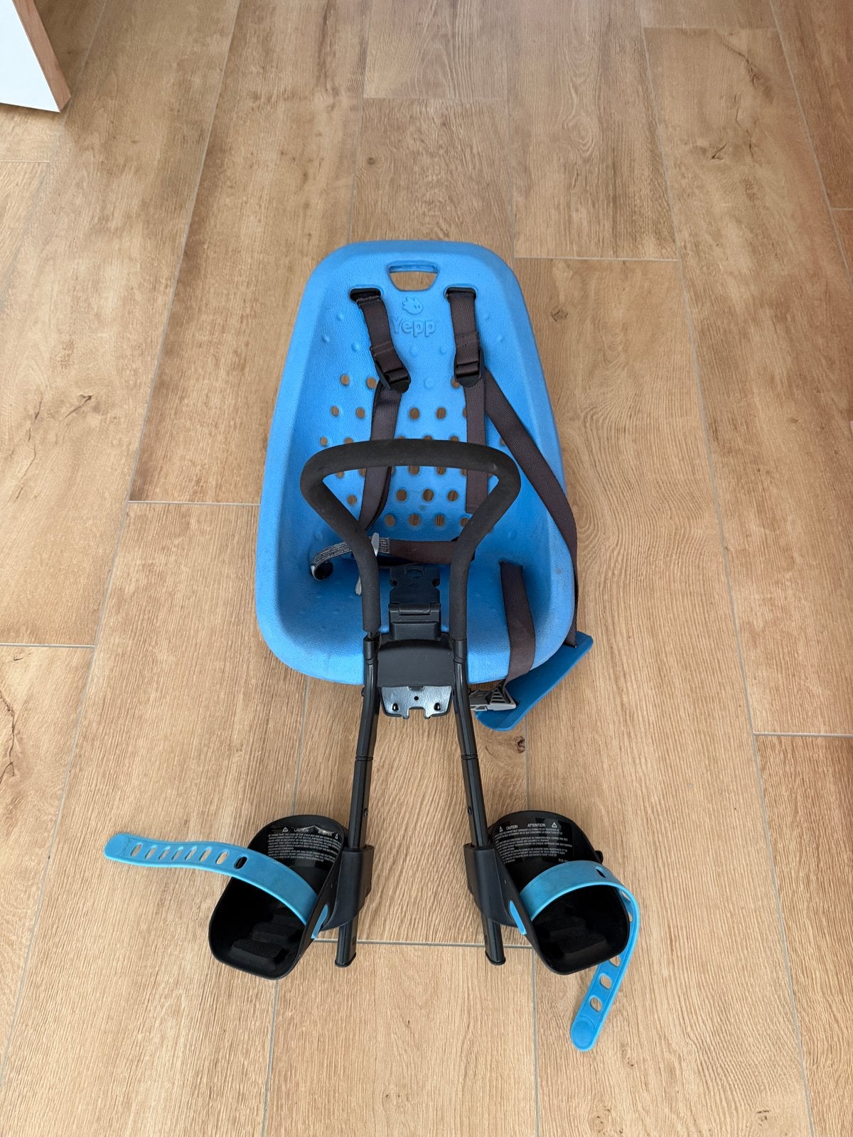 Thule Yepp Maxi voorzitje achterzitje en windscherm, Ophalen, Achterzitje, 22 t/m 36 kg, Gebruikt