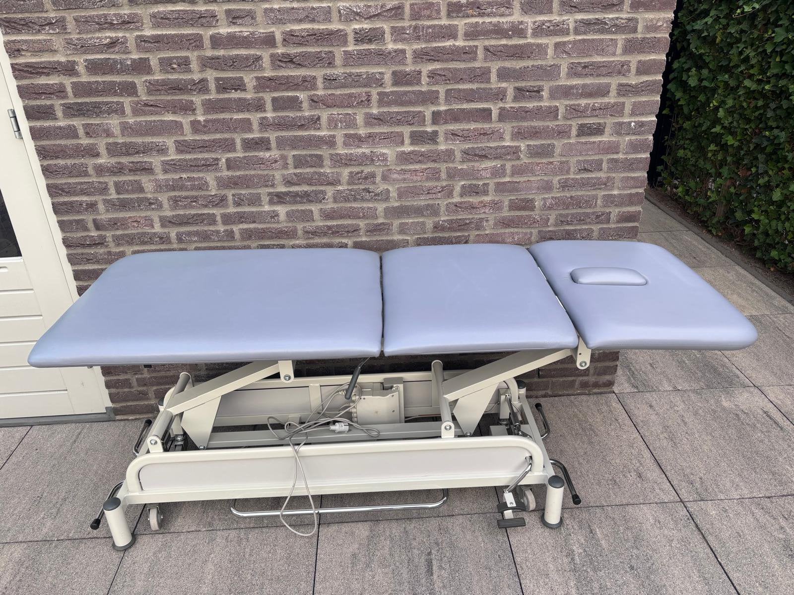Enraf Nonius elektrische 3-delige behandelbank, Ophalen, Gebruikt, Massagetafel