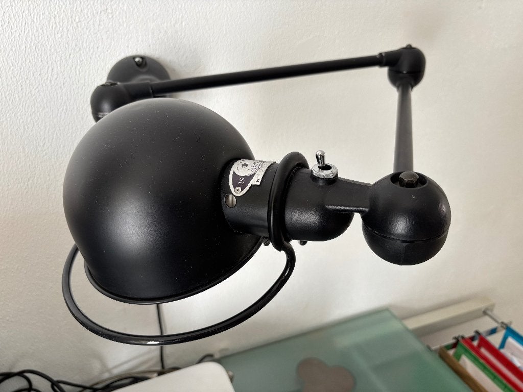 set van 2 Jielde lampen, Overige merken, Gebruikt, Zwart, Industrieel