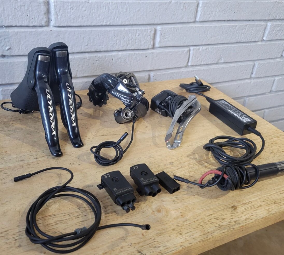 Ultegra 6870 di2 groepset - compleet, Fietsen en Brommers, Fietsonderdelen, Ophalen of Verzenden