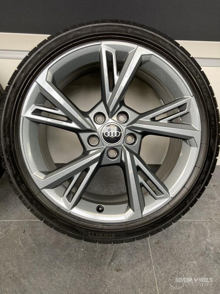 18” originele Audi A3 S3 8P 8V 8Y velgen + banden 5x112  8Y0, Auto-onderdelen, Banden en Velgen, 18 inch, Gebruikt, -, -