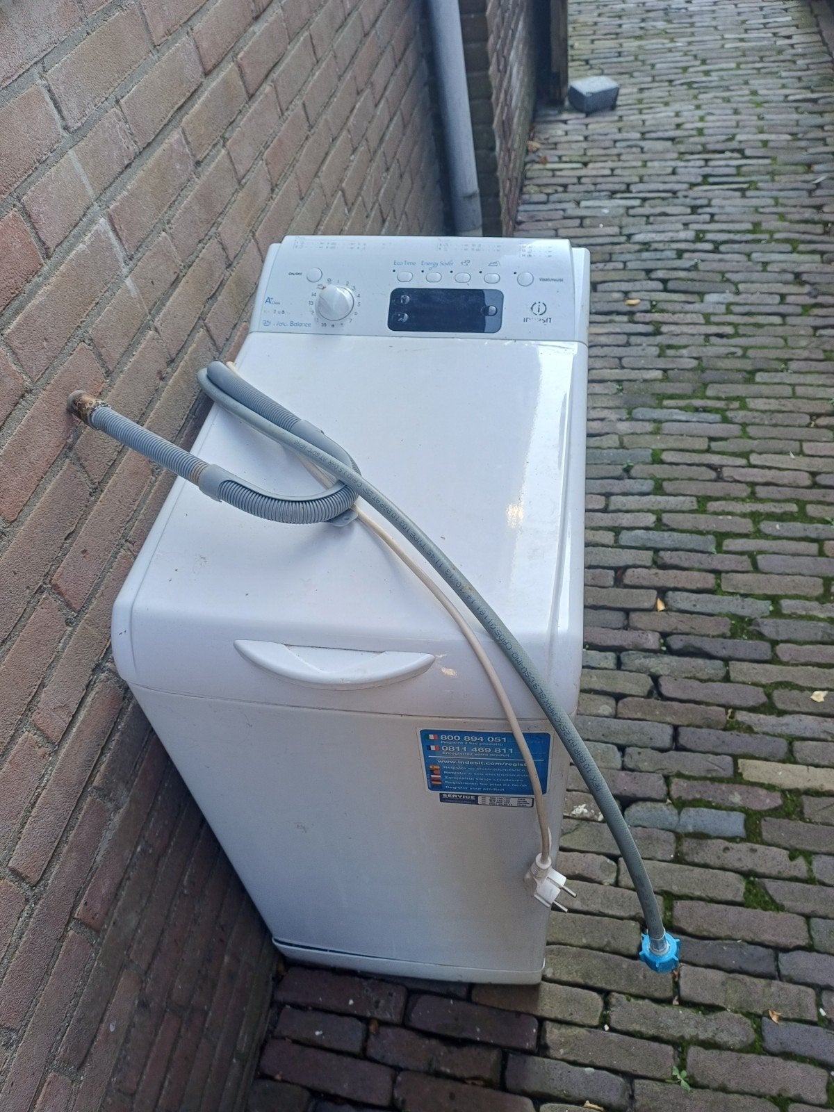 wasmachine, Ophalen, Gebruikt, 1200 tot 1600 toeren
