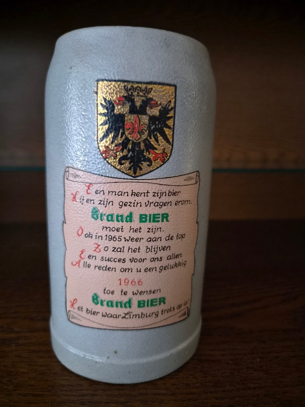 Vintage Brand Bier pul 1965 - Uniek verzamelobject, Verzamelen, Ophalen of Verzenden, Gebruikt
