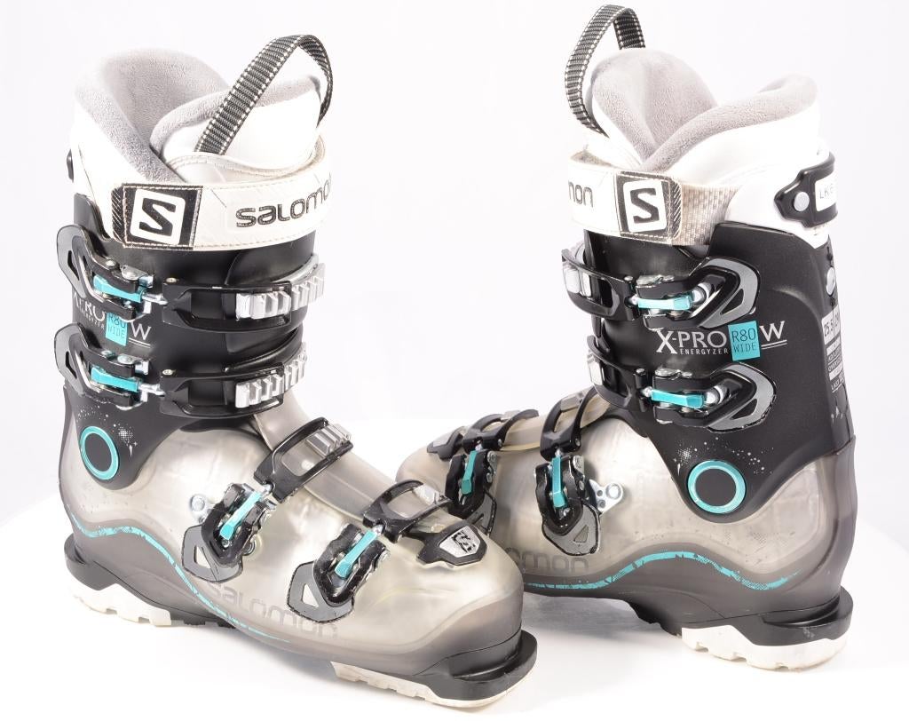 38 38,5 42 42,5 EU dames skischoenen SALOMON X PRO R80 W, 160 tot 180 cm, Gebruikt, Schoenen, Carve