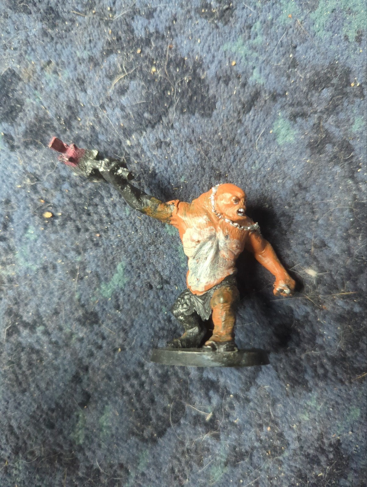 Cave Troll LOTR Citadel Model - metaal, Geschilderd, Ophalen of Verzenden, Gebruikt