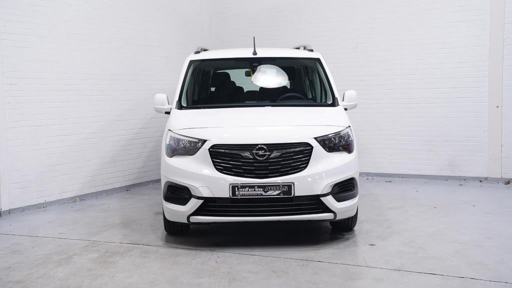 Opel Combo Tour 1.2 Turbo L2H1 Edition 7p. 1e Eigenaar NAP 2, Stof, Gebruikt, 7 stoelen, Wit