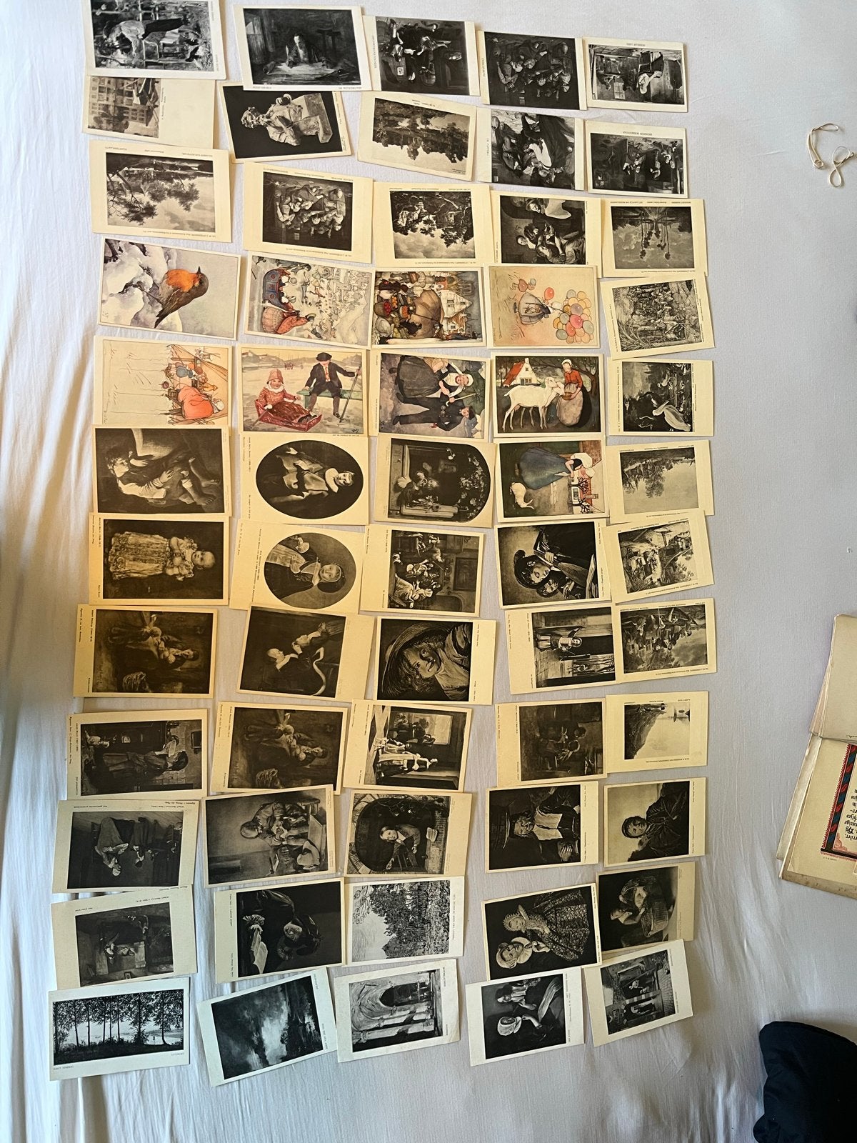 60 ongebruikte postkaarten - Kunst en Klassiek, Verzamelen, Ophalen of Verzenden, 1920 tot 1940, Ongelopen