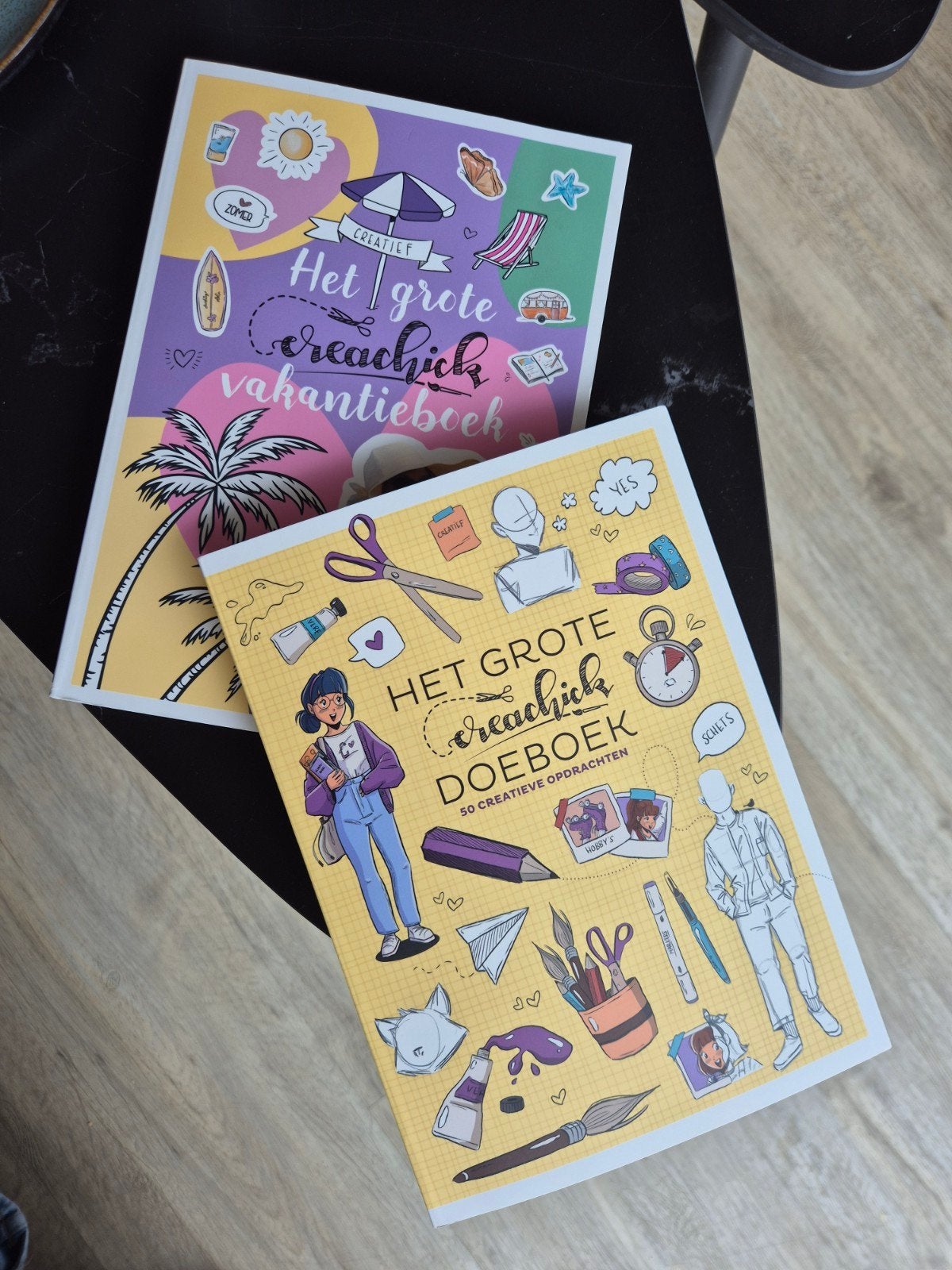 Creachick doeboeken, Ophalen, Nieuw