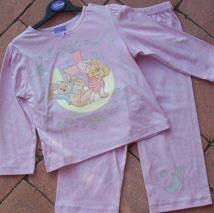 Disney pyjama Piglet/Roo maat 104 NIEUW (3062), Disney, Nacht- of Onderkleding, Meisje, Nieuw