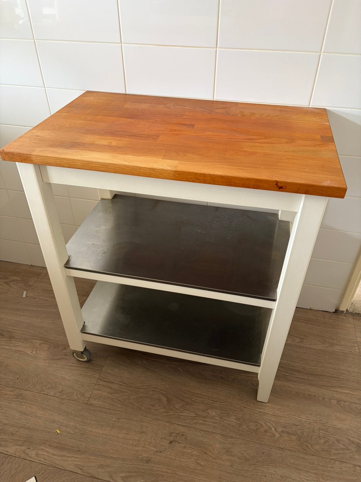 Stenstorp ikea keuken trolley, Ophalen