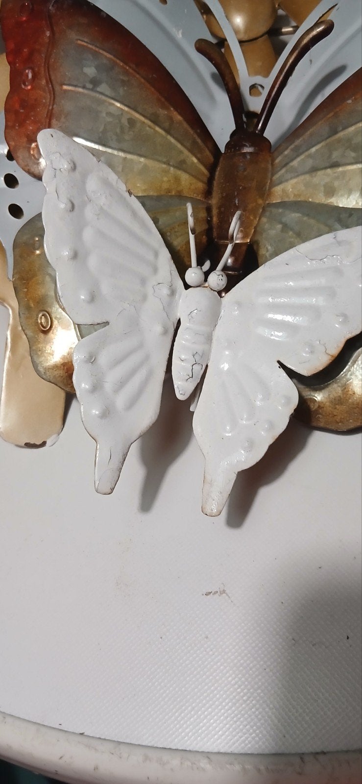 Metalen vlinders decoratie - diverse maten, Huis en Inrichting, Ophalen