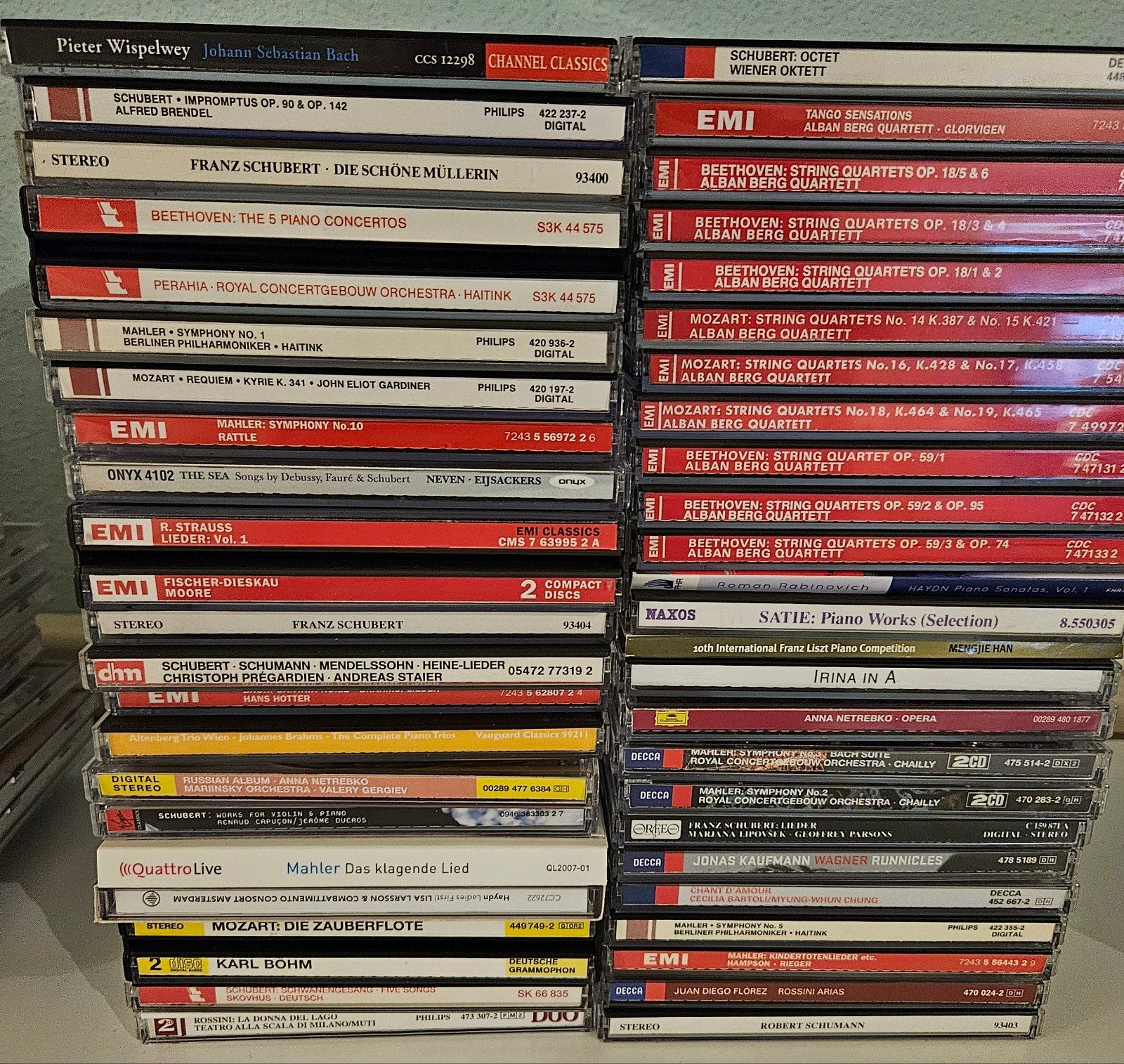 grote partij klassieke cd's, ongeveer 560 + een aantal boxen, Cd's en Dvd's, Ophalen, Zo goed als nieuw