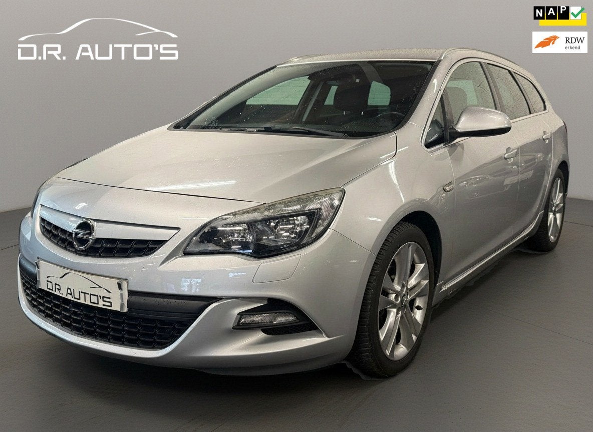 Opel Astra Sports Tourer 1.4 Turbo Sport, Voorwielaandrijving, Euro 5, Stof, Gebruikt