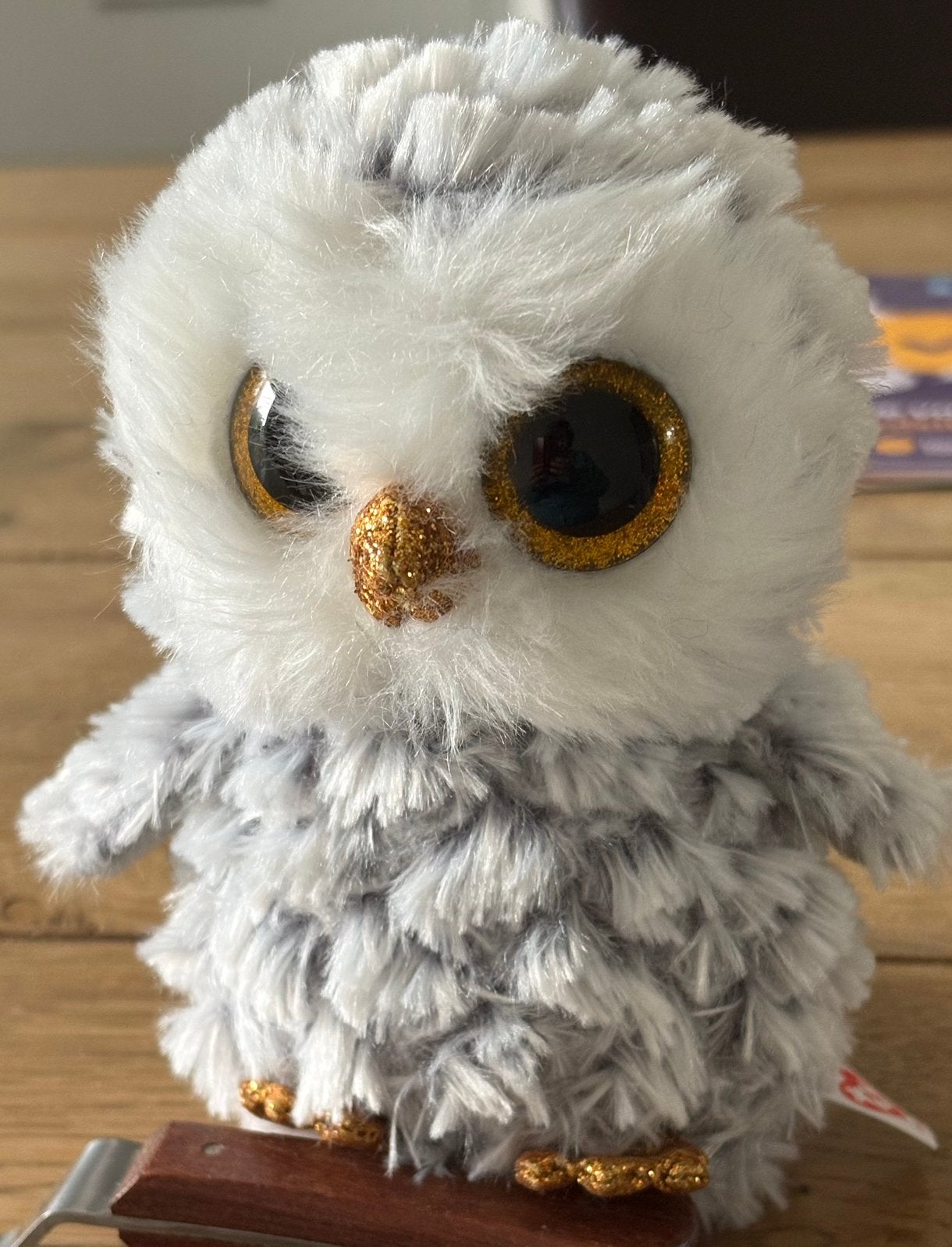 Uil Ty Beanie Owlette 15 cm heerlijk zacht *nieuw*, Overige typen, Ophalen of Verzenden, Middelgroot (20 tot 80 cm), Meerkleurig