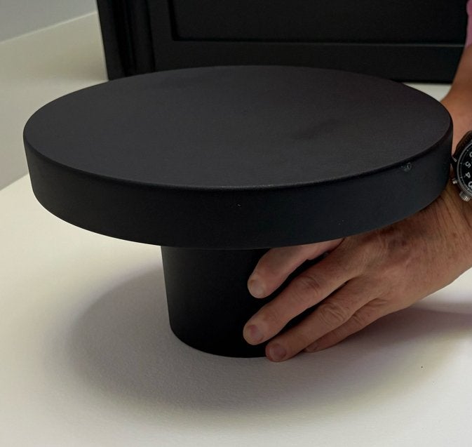 Zwarte  Plafonnière voor Buiten - IP54, Rond, Indirect Licht, Gebruikt, Waterbestendig, Zwart, Modern
