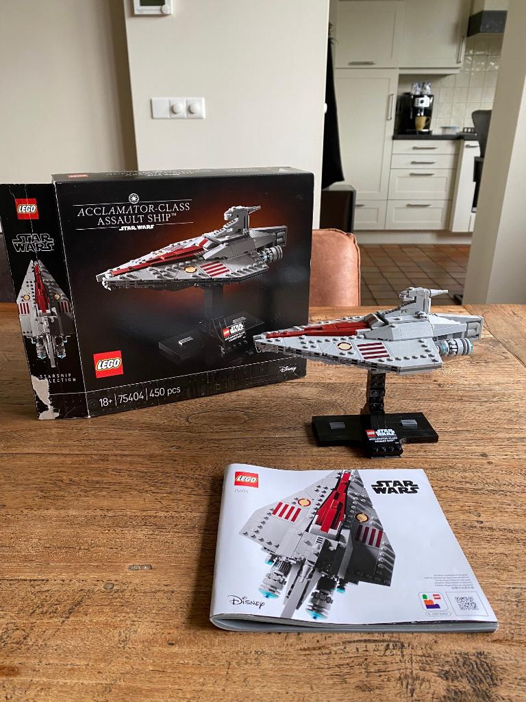 Lego Star Wars 75404 Acclamator-class Assault Ship, Star Wars, Lego, Compleet, Ophalen of Verzenden