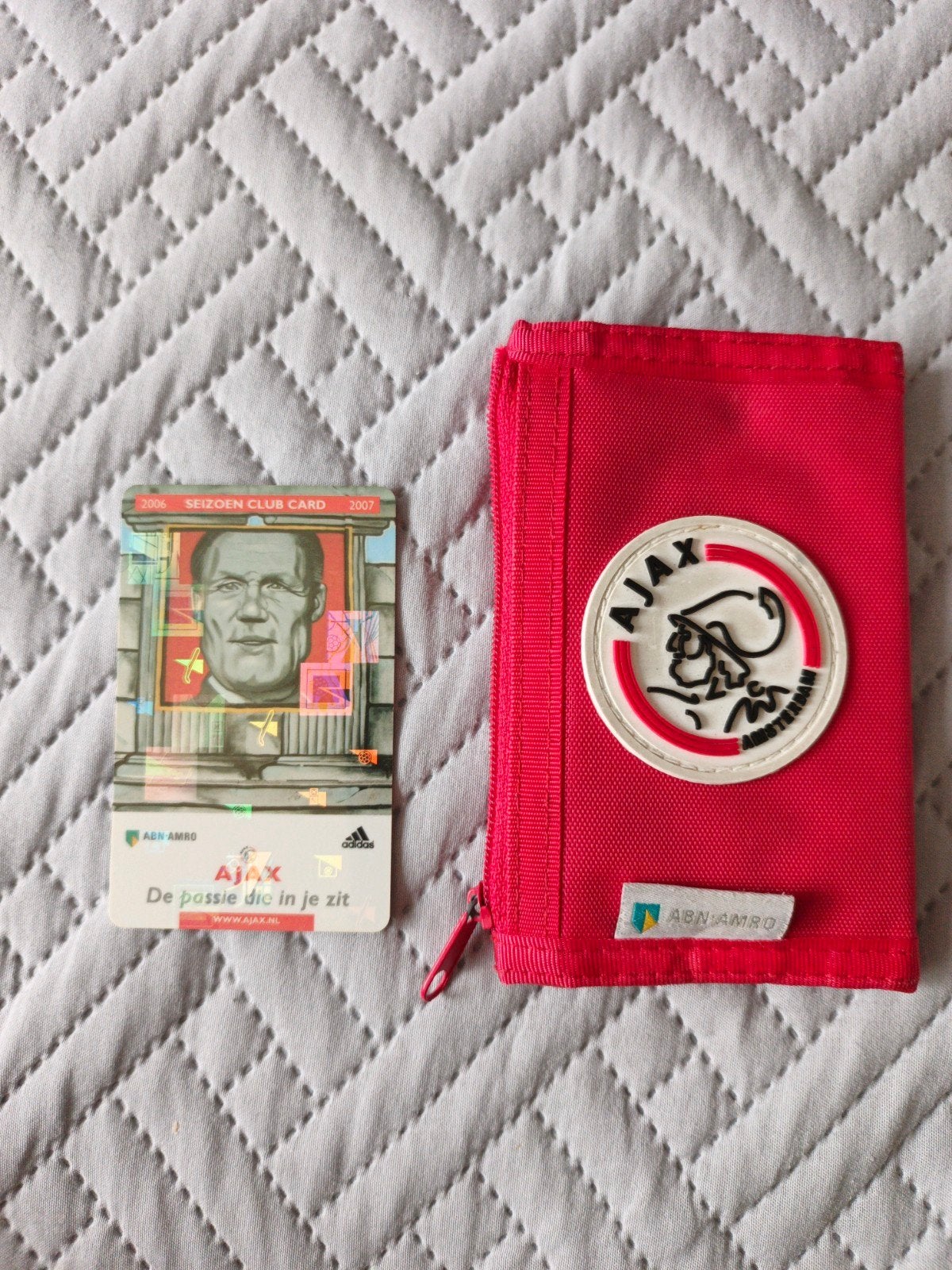Ajax Seizoen Club Card 2006-2007 met Portemonnee, Ophalen of Verzenden, Gebruikt, Ajax, Overige typen