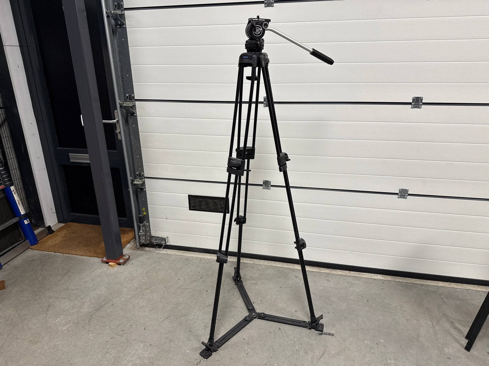 Sachtler Video 14 Statief met Vinten PT525 Poten, Overige merken, Statief, Ophalen, Gebruikt