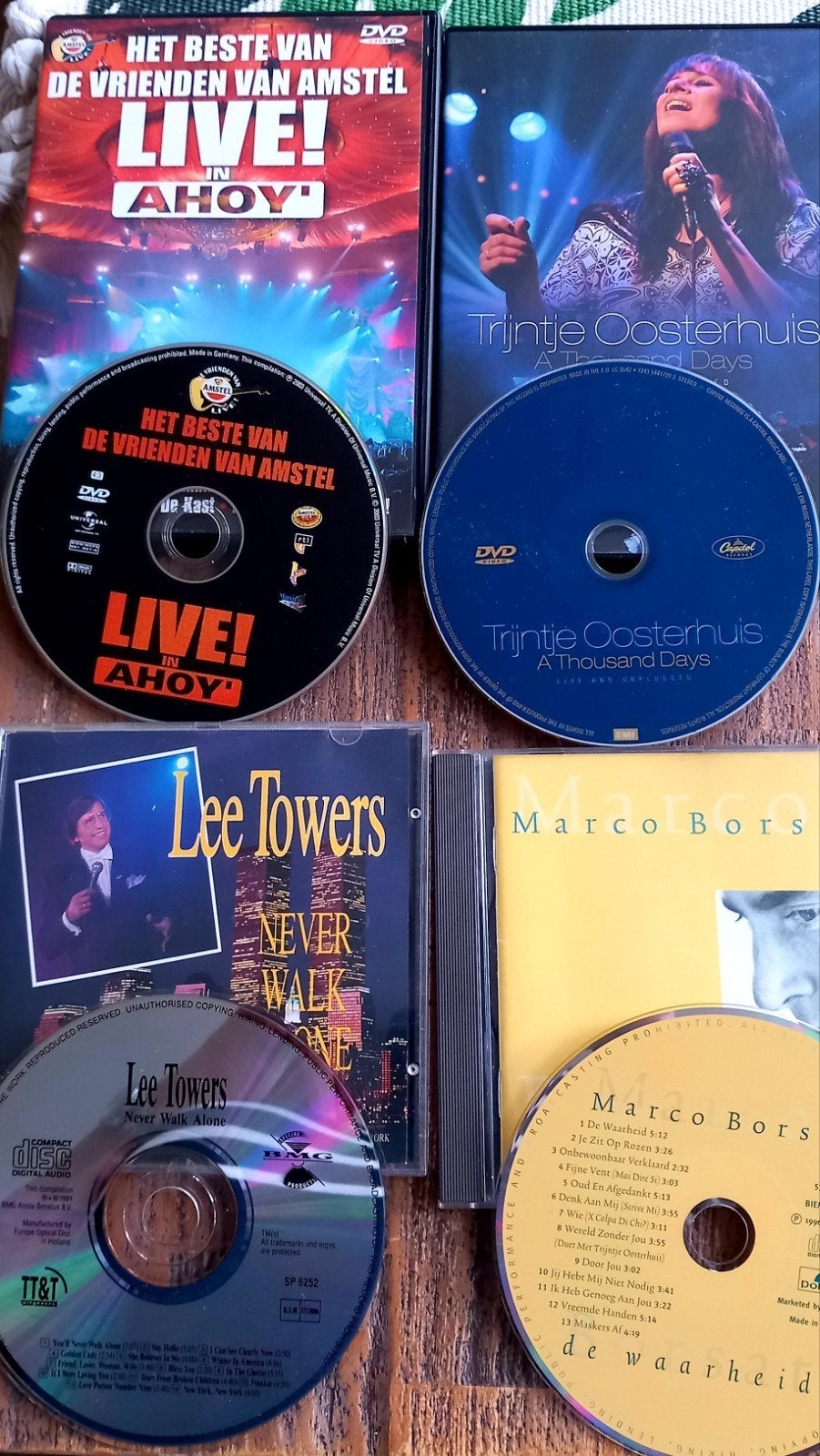 Nederlandse artiesten cd+dvd,s/ 6x, Ophalen of Verzenden