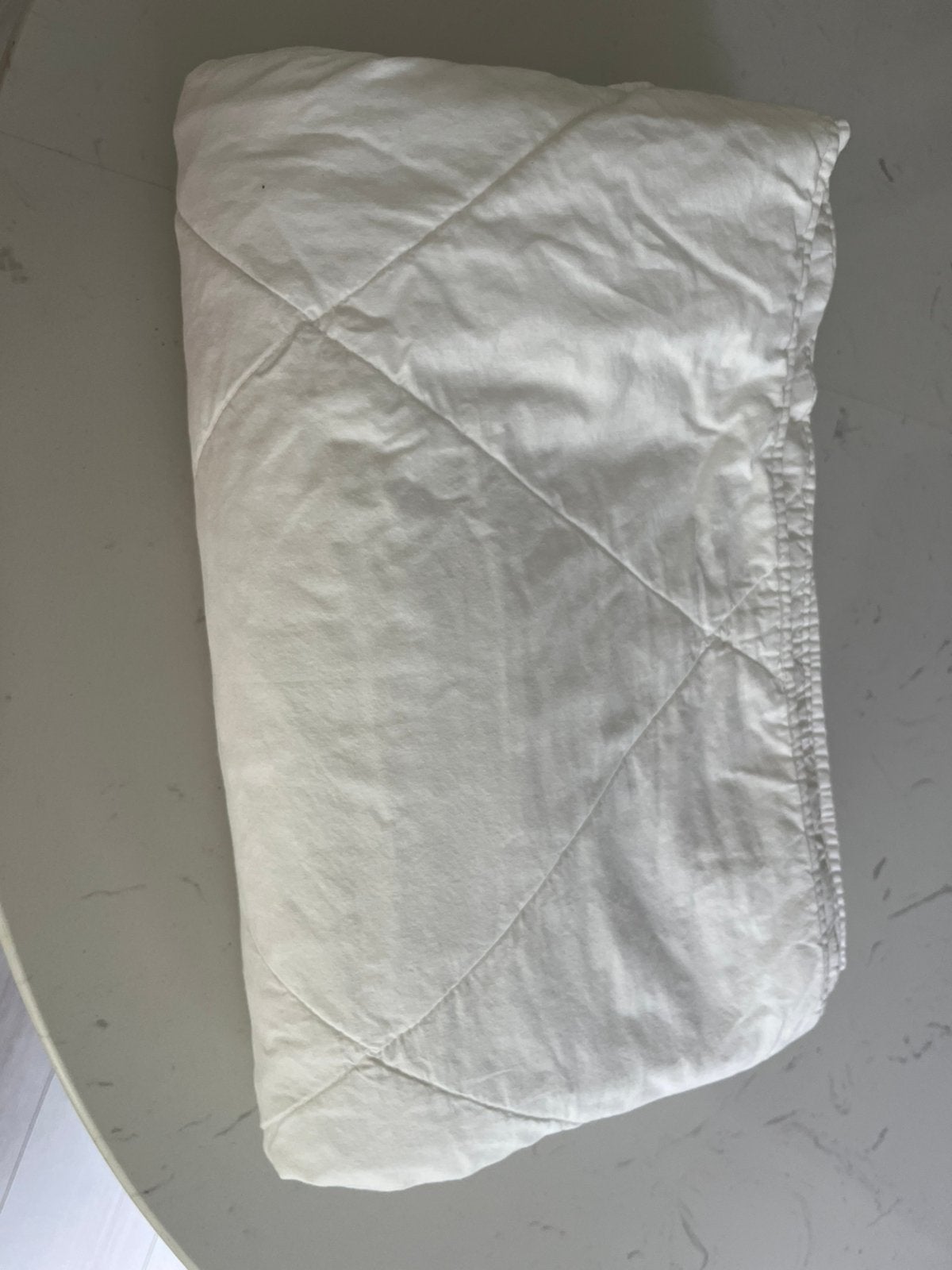 HEMA bamboo dekbed 140x200, Ophalen, Eenpersoons, Wit, Deken of Dekbed