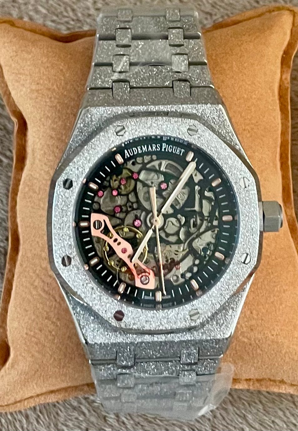 Audemars Piguet Royal Oak Skeleton, Overige merken, Staal, Staal, Polshorloge